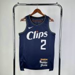 NBA 2 Leonard Clippers 23-24 city Maillot imprimé